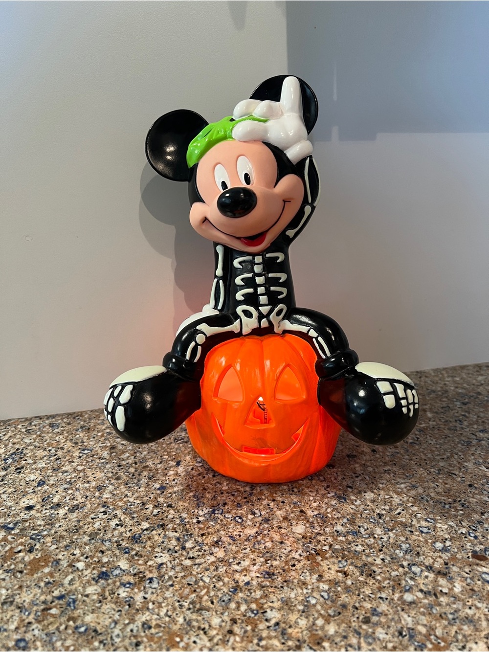Disney Mickey Mouse Black Skeleton Halloween Kids Costume Accessory